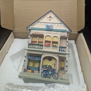 Vintage 1990s Brian Baker Collection #99803 Toy Store On Main Street 876/5000.